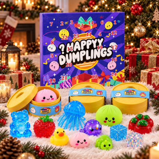 Squishy Mystery adventskalender 2026 🎄